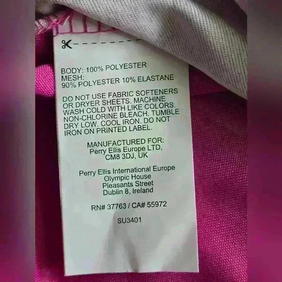 PGA TOUR pink tank top womens size large New With Tag - Picture 8 of 10